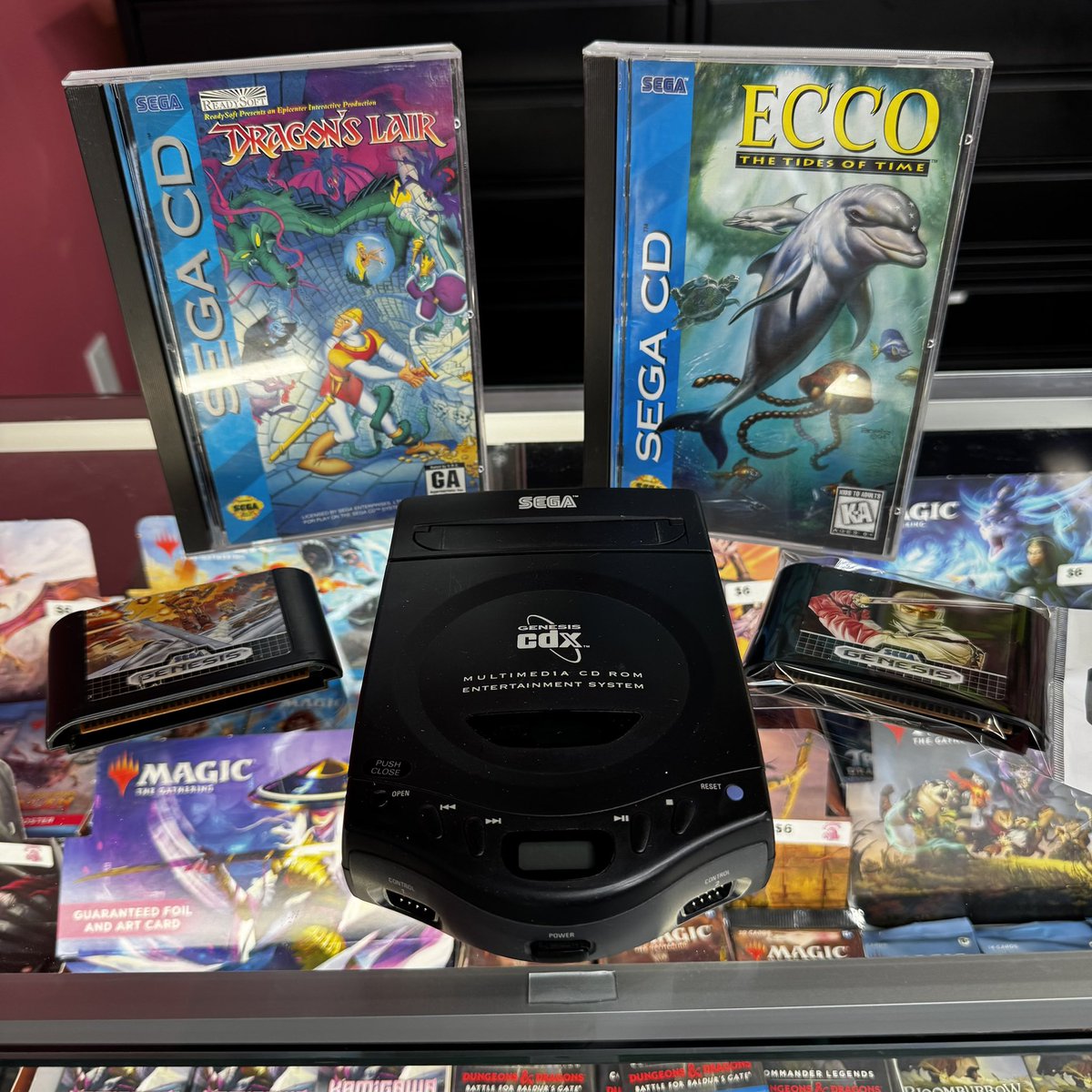 Awesome Sega stuff just in including the elusive Sega CDX