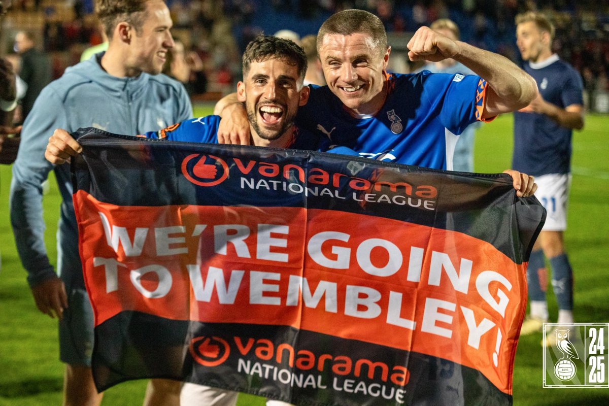 🤩 Our first Wembley final since 1990. #oafc