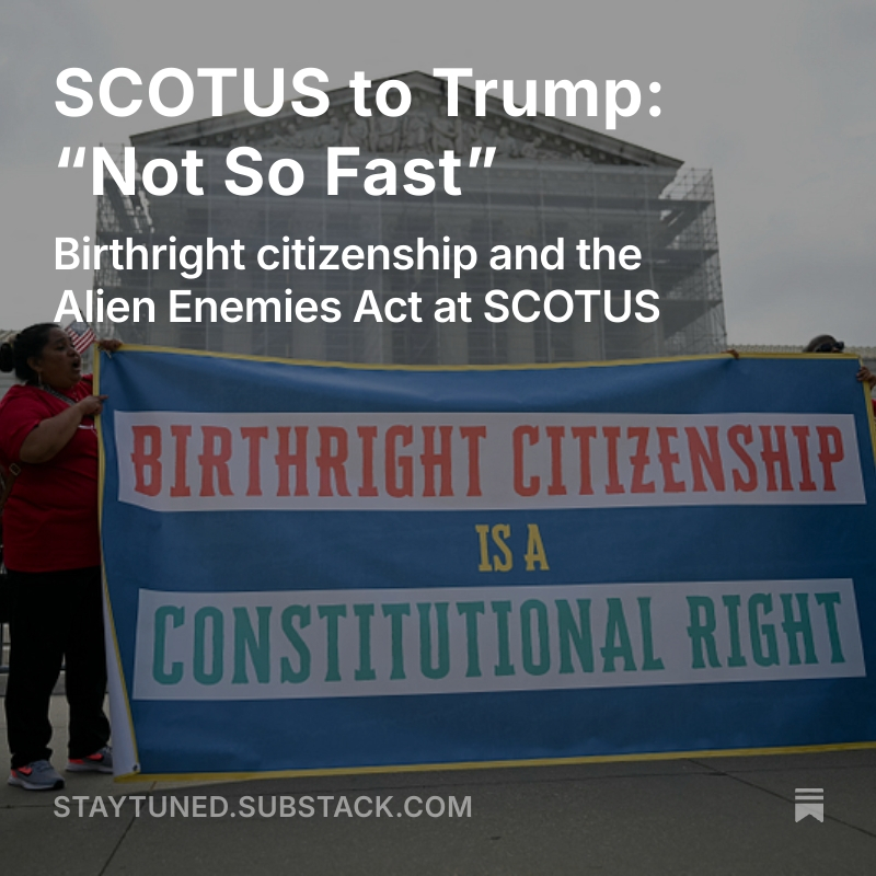 Jake Kaplan (@jakekaplanny) on Twitter photo “What a sad day it is in America where SCOTUS has to say people are entitled to due process in case you've forgotten, Mr. President.” - <a href="/JoyceWhiteVance/">Joyce Alene</a> on the SCOTUS Alien Enemies Act ruling. Listen to a new <a href="/cafedotcom/">CAFE</a> Insider w/ <a href="/PreetBharara/">Preet Bharara</a>: cafe.visitlink.me/1bO7e0 “What a sad day it is in America where SCOTUS has to say people are entitled to due process in case you've forgotten, Mr. President.” - <a href="/JoyceWhiteVance/">Joyce Alene</a> on the SCOTUS Alien Enemies Act ruling. Listen to a new <a href="/cafedotcom/">CAFE</a> Insider w/ <a href="/PreetBharara/">Preet Bharara</a>: cafe.visitlink.me/1bO7e0