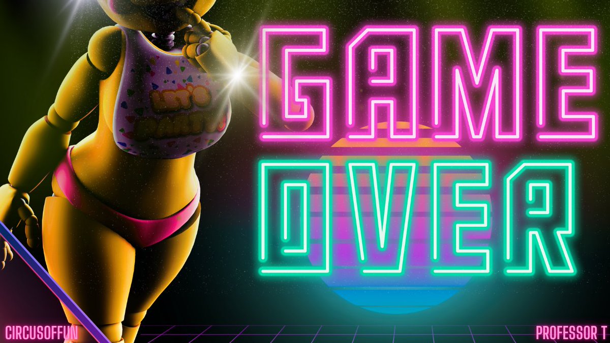 Circus_Of_Fun's tweet image. Poster collab with @SfmToothless ! Special thanks to Toothless for making the poster! 

Toothless: Poster 
Me: Editing

#FNAF #SFM