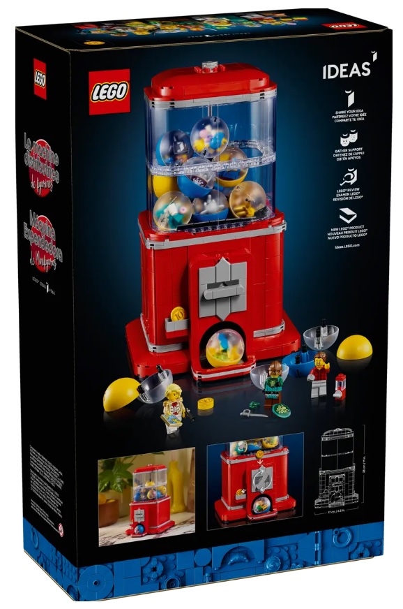 ToysNBricks's tweet photo. Upcoming 18+ LEGO IDEAS 21358 Minifigure Vending Machine Summer June 2025 Set Images, Prices & Release Dates Revealed
Details Here: https://t.co/uiaSlUNY6c
#legoideas #legonews #legocreations #legomoc https://t.co/wCzDussEy1