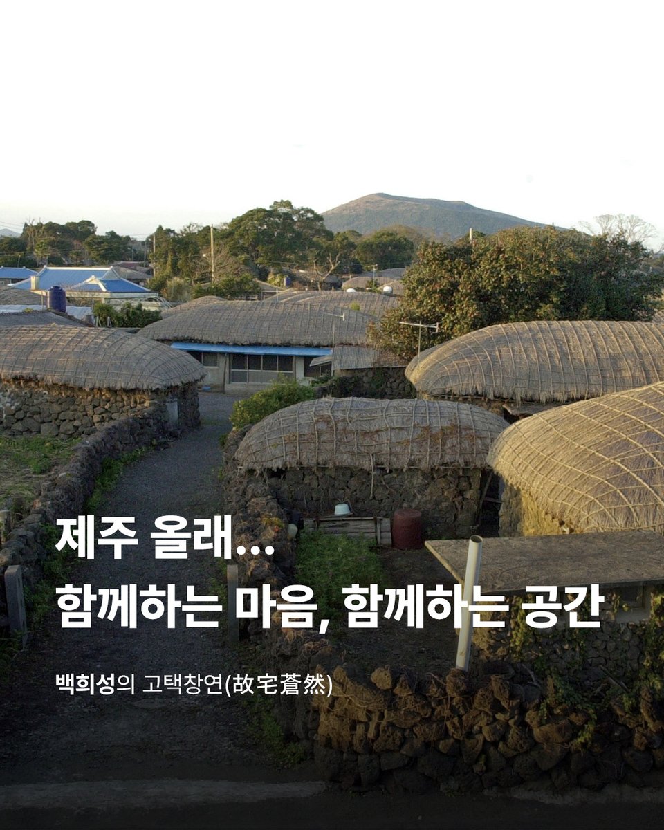 #제주 는 육지와 다르다. 섬 특유의 공동체 문화는 길에도 정랑(대문)에도 담겨 있다. 공동체와 그 정서를 담아낸 공간은, 우리가 잊고 지낸 소통과 단절에 대한 실마리가 될지 모른다.

🔗forbeskorea.co.kr/news/articleVi…

#올래 #성읍마을 #폭싹속았수다 #포브스 #포브스코리아 #jeju #forbes #forbeskorea