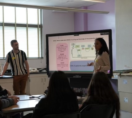 G.O. Discovery Lab (@golabnow) on Twitter photo Undergraduate researcher, Jessica Gebraeel, shared her research with high school students as part of the <a href="/UCLAstemcell/">UCLA Broad Stem Cell</a> Stem Cell Ambassador Program. Jess is inspiring and empowering the next generation of scientists by bringing research to the classroom. Undergraduate researcher, Jessica Gebraeel, shared her research with high school students as part of the <a href="/UCLAstemcell/">UCLA Broad Stem Cell</a> Stem Cell Ambassador Program. Jess is inspiring and empowering the next generation of scientists by bringing research to the classroom.