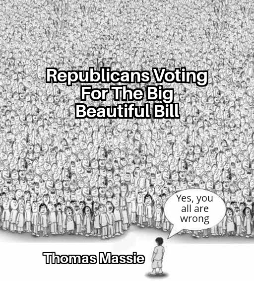Thomas Massie is right
