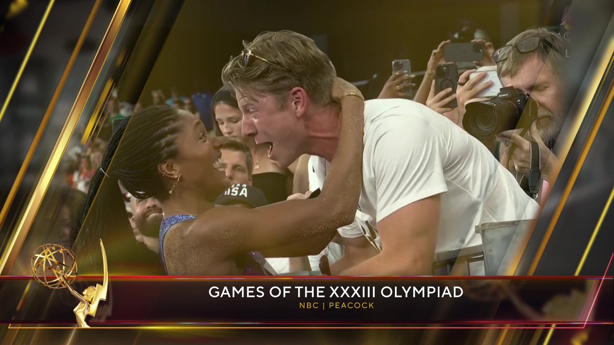 The #SportsEmmys Award for Outstanding Audio/Sound – Live Event goes to Games of the XXXIII Olympiad (<a href="/NBCSports/">NBC Sports</a> <a href="/peacock/">Peacock</a>).
