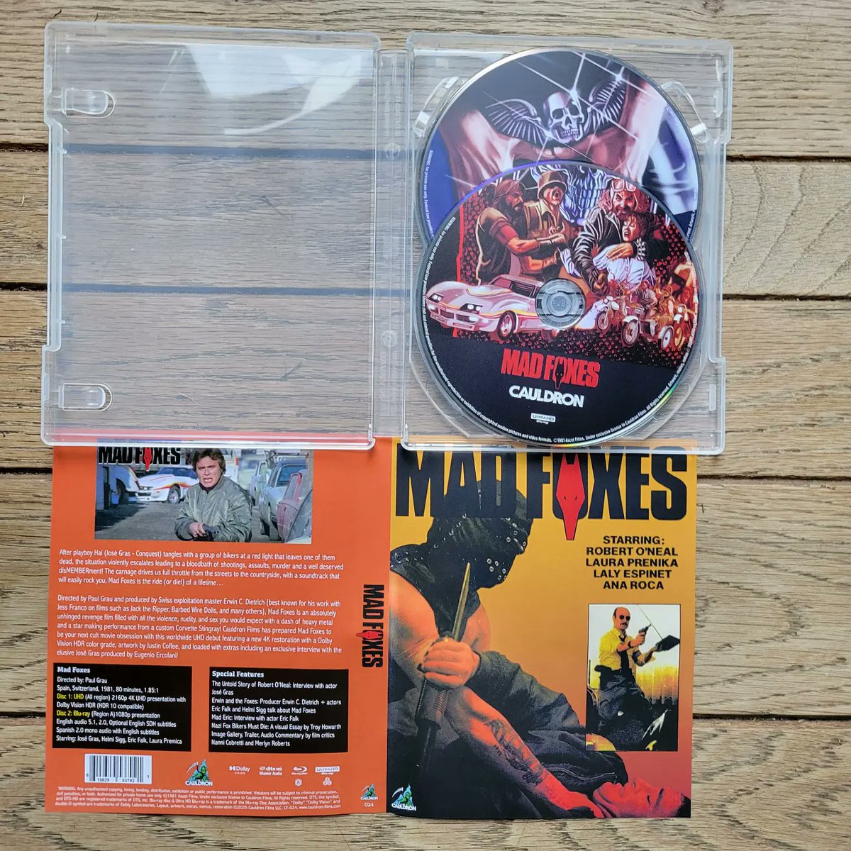 Section 3 video nasty MAD FOXES  1981 5.1 imdb #cinema #film #horror #movies #PhysicalMedia #severinfilms #videonasties #videonasty #cauldronfilms