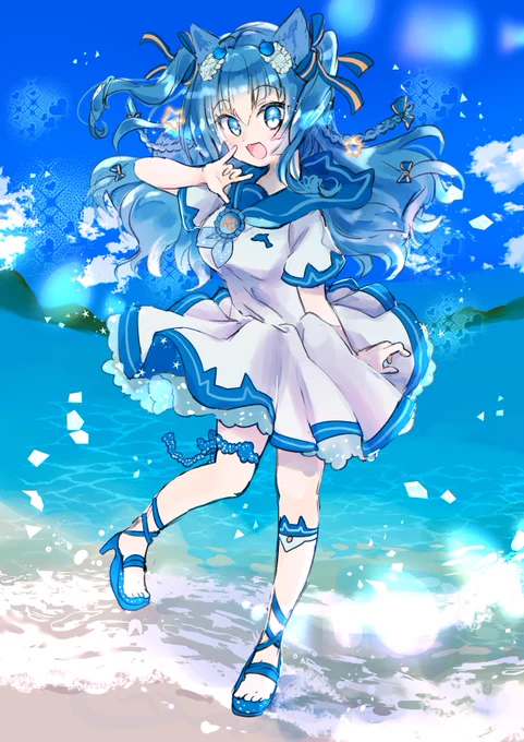 きらるちゃんお誕生日おめでとーう!! あっという間のIRIAM5年生だね!! ○o。..。o○ これからもかわいく楽しくまったり活動してね! いつの絵でもきゅるきゅる猫耳アイドルきらるちゃん