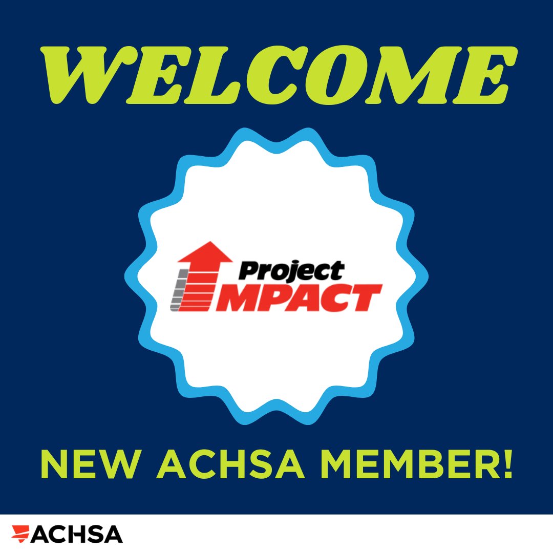 ACHSALosAngeles's tweet image. Please join ACHSA in warmly welcoming our newest member agency, Project IMPACT! Learn more about Project IMPACT at projectimpactusa.org
