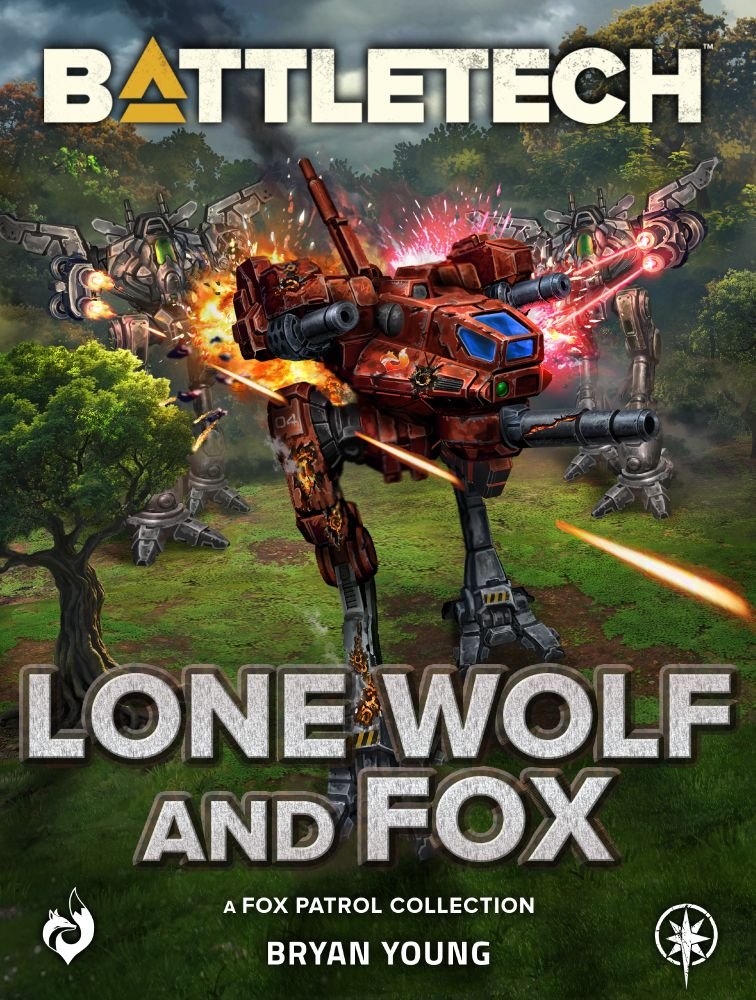 My new collection of BattleTech: Fox Patrol stories comes out on Friday! 

Pre-order a copy now!  
books2read.com/BattleTechLone… 

Or a signed copy, along with other BattleTech books and goodies at my author website! swankmotron.com/shop 

Snag a copy and spread the word!