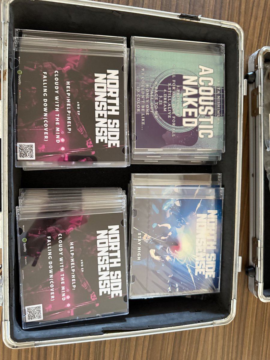 ソロ弾語り一発録りデモアルバムACOUSTIC NakedもCDは残り6枚！配信も