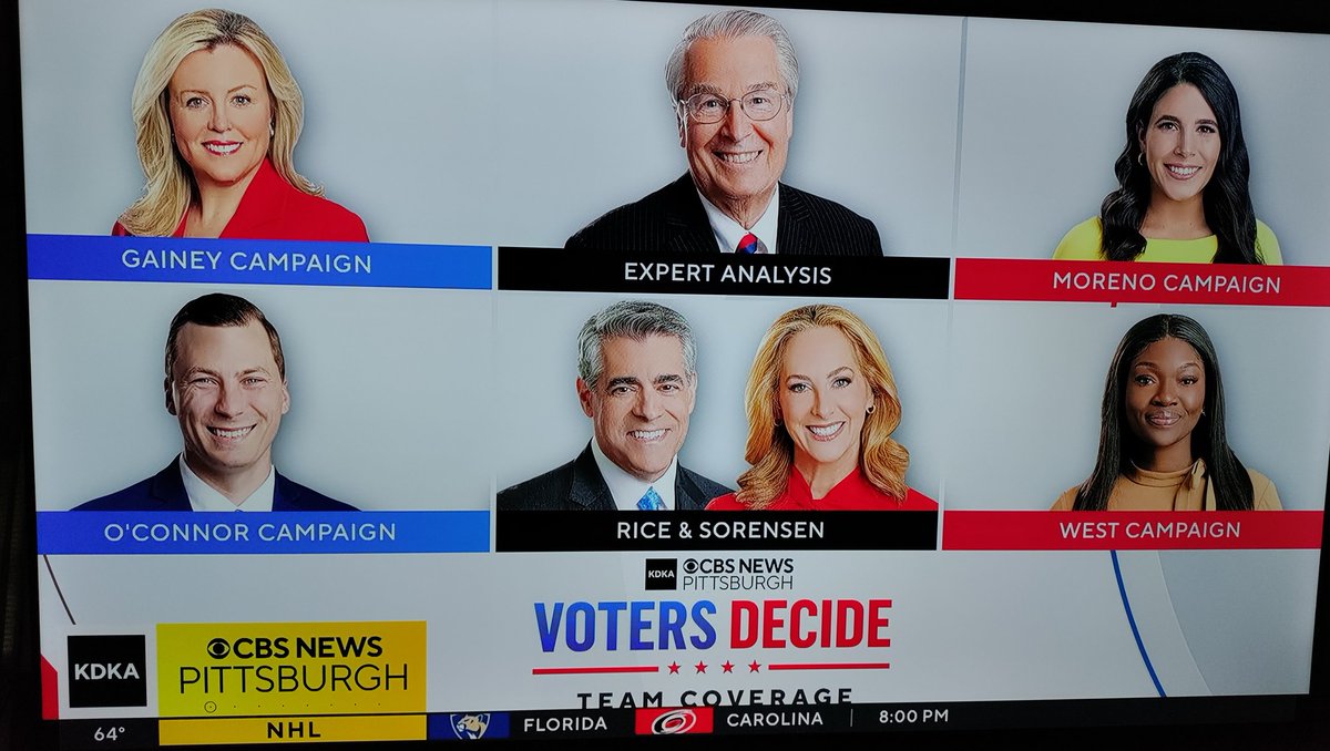 I am back on <a href="/KDKA/">KDKA</a> tonight with election analysis and the super reporting team. Obviously the big local race is the Democratic nomination for mayor of Pittsburgh. Tune in to KDKA+ at 8:00 and 10:00 and KDKA TV at 11:00