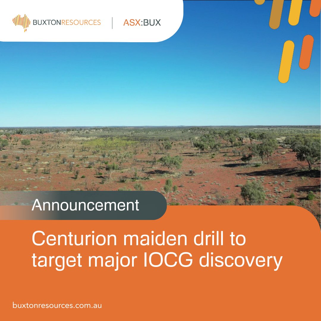 Buxton Resources Ltd (@buxtonresources) on Twitter photo $BUX maiden drill to target major IOCG discovery
🔸DDH1 Drilling + JB Contracting engaged
🔸Testing Olympic Dam-style geophysical anomaly
🔸Drilling begins June 2025
🔸Backed by $220k EIS co-funding
#IOCG $BUX.ax
Read🔗loom.ly/jOayZII
<a href="/gervaiseheddle/">Gervaise Heddle</a> <a href="/straightlinesco/">Straight Lines</a> $BUX maiden drill to target major IOCG discovery
🔸DDH1 Drilling + JB Contracting engaged
🔸Testing Olympic Dam-style geophysical anomaly
🔸Drilling begins June 2025
🔸Backed by $220k EIS co-funding
#IOCG $BUX.ax
Read🔗loom.ly/jOayZII
<a href="/gervaiseheddle/">Gervaise Heddle</a> <a href="/straightlinesco/">Straight Lines</a>