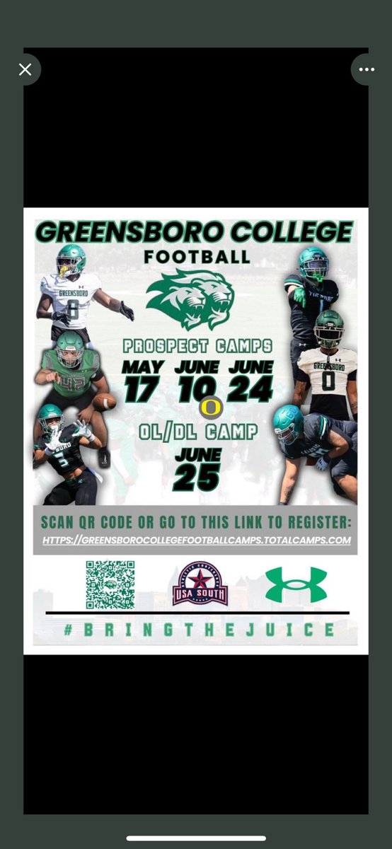 Carlos Hernandez Chicas (@carlosjavichic) on Twitter photo thanks to <a href="/Coach_DSmith28/">Dontavius Smith</a> for the invitation to the <a href="/GC_Pride_Fball/">Greensboro College Football</a> prospect camp! thanks to <a href="/Coach_DSmith28/">Dontavius Smith</a> for the invitation to the <a href="/GC_Pride_Fball/">Greensboro College Football</a> prospect camp!