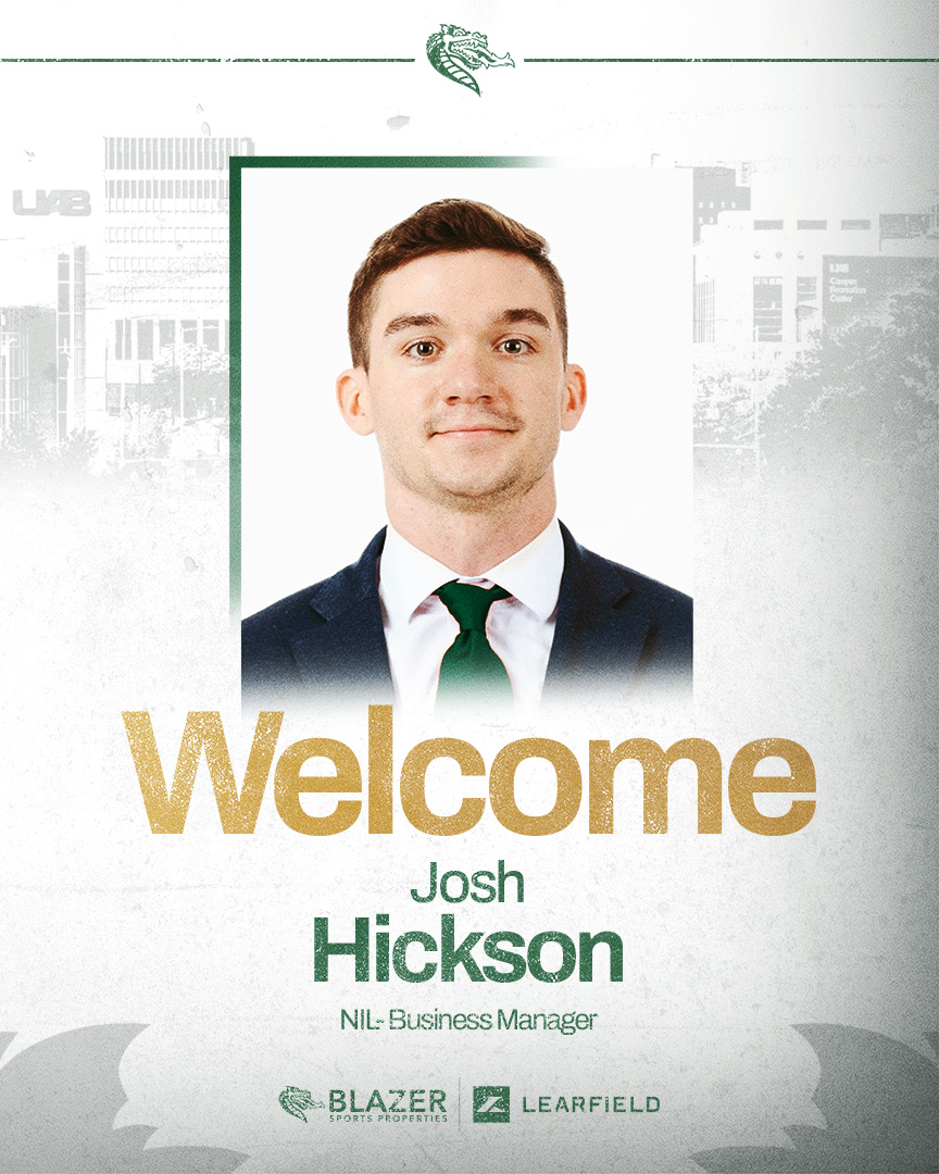 We are excited to announce Josh Hickson has joined the Blazer Sports Properties team!

A native of Birmingham, AL., Josh previously served as an Account Executive with Wake Forest Athletics. 

Welcome back to the 205, Josh!

Go Blazers!! | <a href="/Learfield/">LEARFIELD</a>