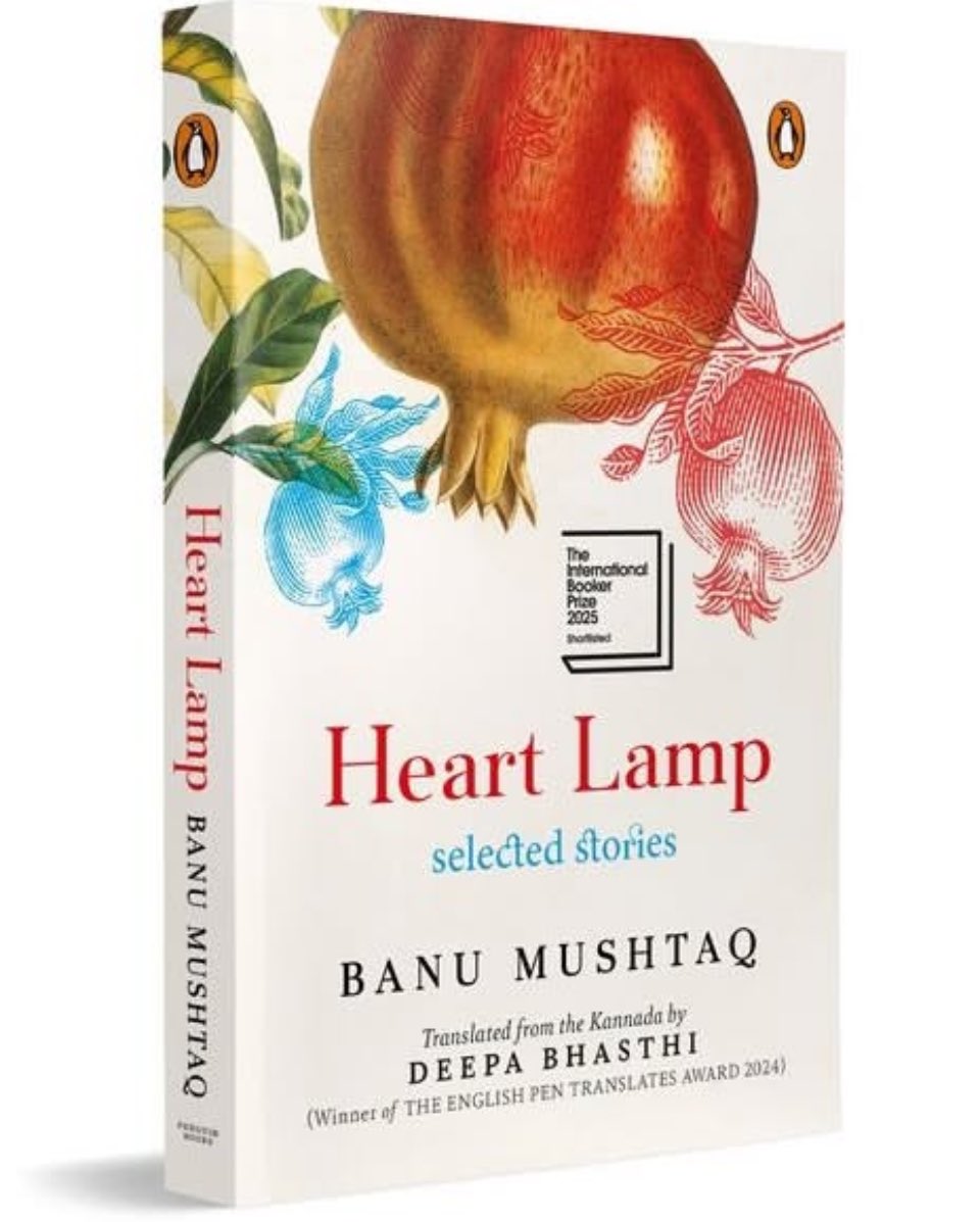 Milee Ashwarya (@mileeashwarya) on Twitter photo ‘No story is small…’ Heart Lamp is a short story collection and the first book in Kannada to win The International Booker Prize. <a href="/PenguinIndia/">Penguin India</a> <a href="/BanuMushtaq/">banu mushtaq</a> <a href="/Moutushi2382/">Moutushi Mukherjee</a> <a href="/kan_writersside/">Kanishka Gupta</a> #DeepaBhasthi <a href="/TheBookerPrizes/">The Booker Prizes</a> ‘No story is small…’ Heart Lamp is a short story collection and the first book in Kannada to win The International Booker Prize. <a href="/PenguinIndia/">Penguin India</a> <a href="/BanuMushtaq/">banu mushtaq</a> <a href="/Moutushi2382/">Moutushi Mukherjee</a> <a href="/kan_writersside/">Kanishka Gupta</a> #DeepaBhasthi <a href="/TheBookerPrizes/">The Booker Prizes</a>