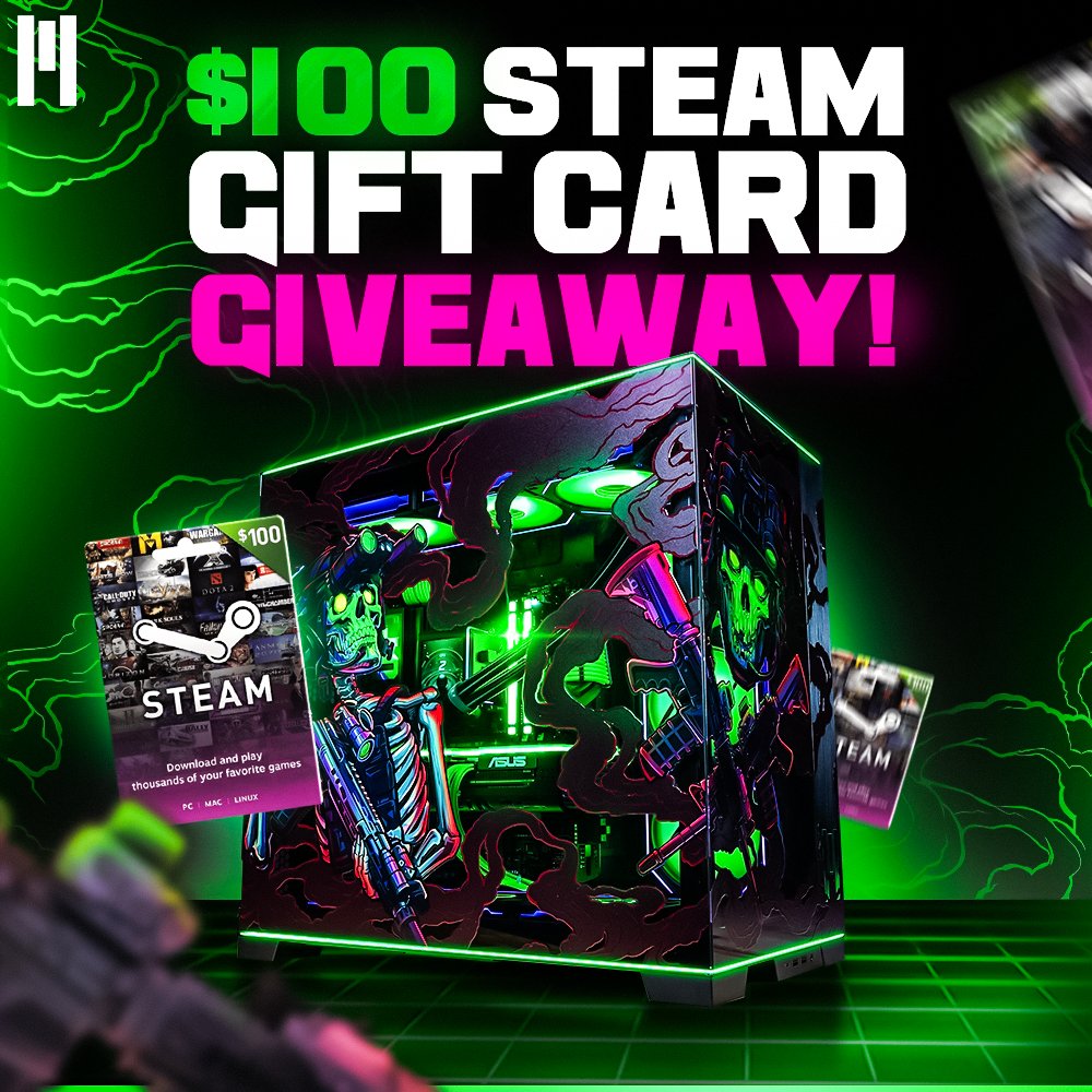 $100 Steam Gift Card Giveaway!

To enter:
✅ Like + Repost
✅ Follow <a href="/METAPCs/">META PCs</a>
✅ Tag a friend who needs free games

Open worldwide | Winner picked 5/23