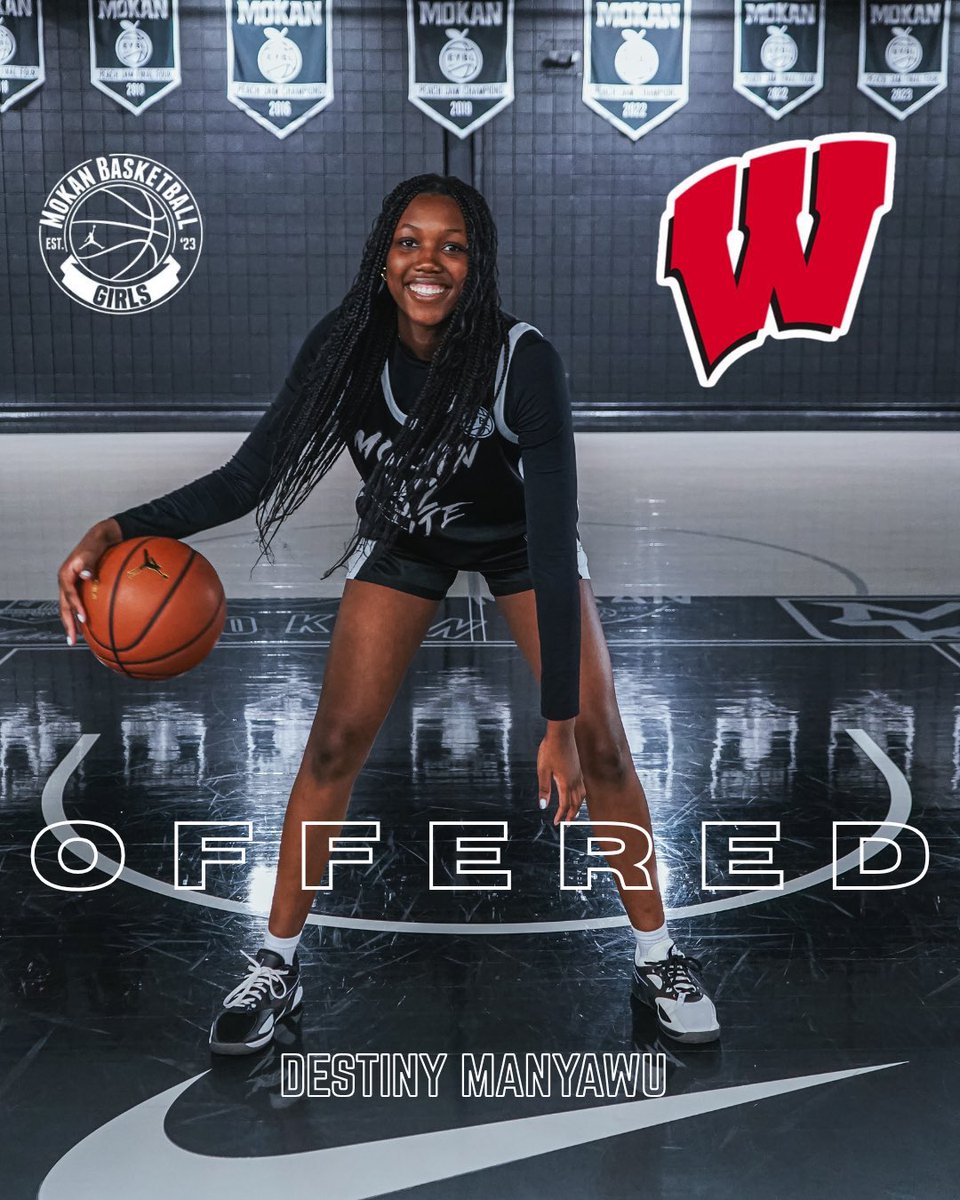 Destiny Manyawu (@destinymanyawu) on Twitter photo After a great call with <a href="/CoachCBracey/">Chris Bracey</a> Iโm blessed to receive an offer from the University of Wisconsin
#AGTG
<a href="/MokanGirls/">Mokan Girls Basketball</a> After a great call with <a href="/CoachCBracey/">Chris Bracey</a> Iโm blessed to receive an offer from the University of Wisconsin
#AGTG
<a href="/MokanGirls/">Mokan Girls Basketball</a>