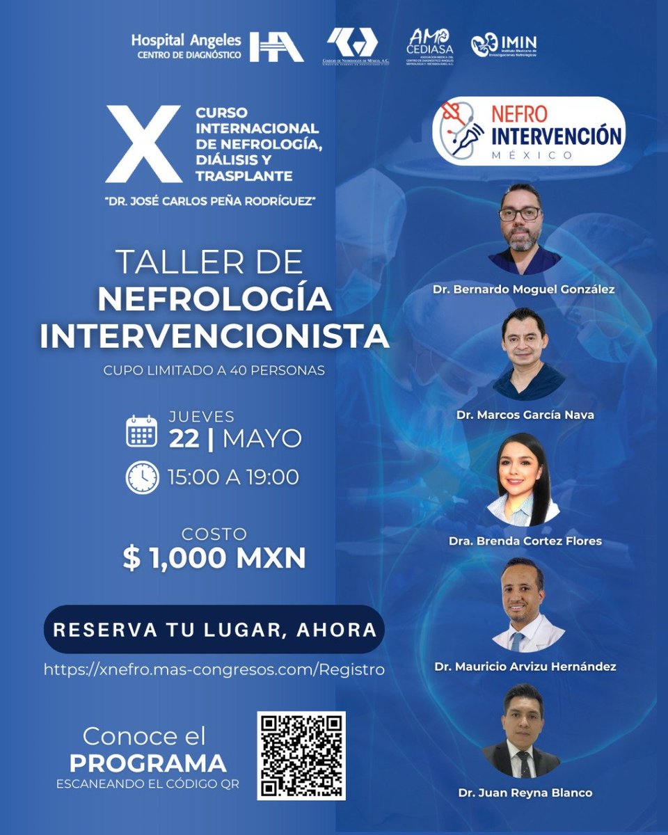 Bernardo Moguel-Gonzalez (@bernardo_moguel) on Twitter photo Nuevos horizontes con más hospitales y se suman más Intervencionistas <a href="/IntervenNephMx/">Nefrología Intervencionista - México</a>. Ahora en cdmx. Pronto siguientes sedes. <a href="/SLANH_/">SLANH</a> <a href="/ISNkidneycare/">Int Society of Nephrology</a> <a href="/DeNefrologos/">Colegio de Nefrólogos de México A.C.</a> <a href="/IMINmx/">IMIN</a> Nuevos horizontes con más hospitales y se suman más Intervencionistas <a href="/IntervenNephMx/">Nefrología Intervencionista - México</a>. Ahora en cdmx. Pronto siguientes sedes. <a href="/SLANH_/">SLANH</a> <a href="/ISNkidneycare/">Int Society of Nephrology</a> <a href="/DeNefrologos/">Colegio de Nefrólogos de México A.C.</a> <a href="/IMINmx/">IMIN</a>