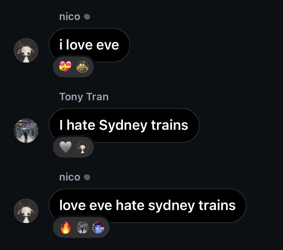 Eve tweet media