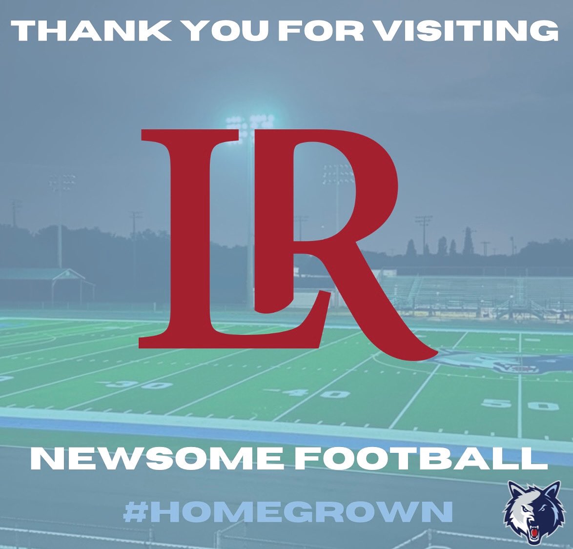 NewsomeWolvesFootball (@newsomewolvesfb) on Twitter photo Thank you <a href="/NickVagnoneLR/">Nick Vagnone</a> and <a href="/LRBearsFootball/">Lenoir-Rhyne Football</a> for stopping by our Blue & White game!
#HOMEGROWN #Recruittheden Thank you <a href="/NickVagnoneLR/">Nick Vagnone</a> and <a href="/LRBearsFootball/">Lenoir-Rhyne Football</a> for stopping by our Blue & White game!
#HOMEGROWN #Recruittheden