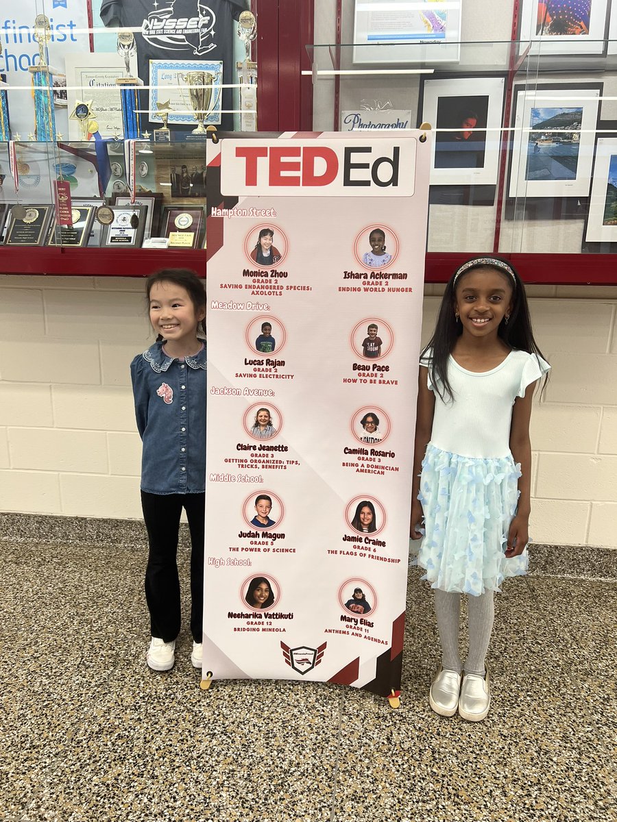 Ms. Dipaoli 🍎🖍❤️ (@ms_dipaoli) on Twitter photo Congratulations to all of our Mineola TedEd-ers who presented their talks at the #MineolaProud Event! Our two <a href="/Hampton_Street/">Hampton Street</a> TedEd-ers were all smiles tonight 😁 Congratulations to all of our Mineola TedEd-ers who presented their talks at the #MineolaProud Event! Our two <a href="/Hampton_Street/">Hampton Street</a> TedEd-ers were all smiles tonight 😁