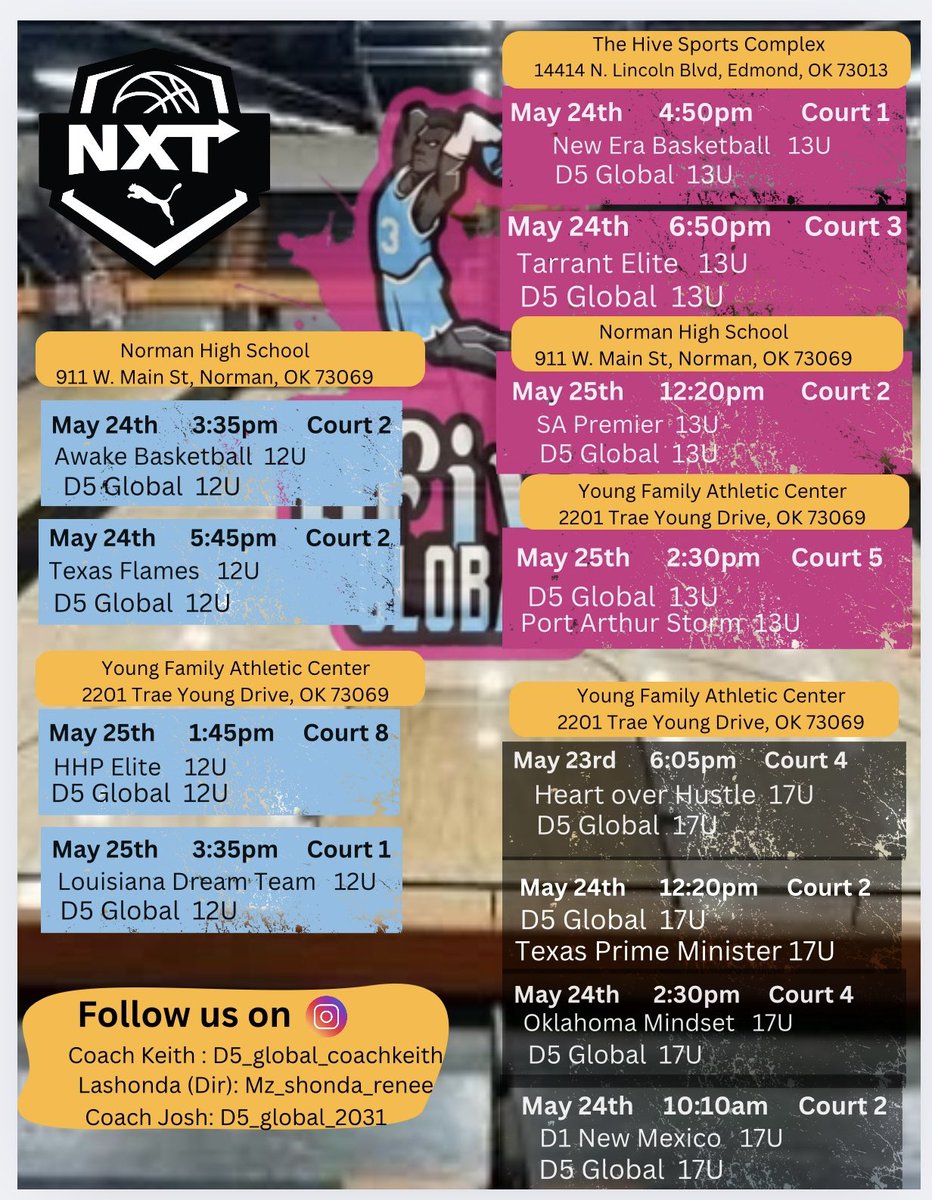D5_Global_coachkeith (@coachkeithmc) on Twitter photo Pull up for Session 9 … D5 in the building
12u📌
13u📌
17u📌
<a href="/NxtProHoops/">NXTPRO Hoops</a> <a href="/Coach_AmberG/">Amber Gooden</a> <a href="/NBA_Jeremy1/">AJ</a> <a href="/KevinMoses38/">Kevin Moses LLC</a> <a href="/rollins_coach/">Coach Rollins</a> <a href="/D5Ceo/">D5 Global CEO</a> Pull up for Session 9 … D5 in the building
12u📌
13u📌
17u📌
<a href="/NxtProHoops/">NXTPRO Hoops</a> <a href="/Coach_AmberG/">Amber Gooden</a> <a href="/NBA_Jeremy1/">AJ</a> <a href="/KevinMoses38/">Kevin Moses LLC</a> <a href="/rollins_coach/">Coach Rollins</a> <a href="/D5Ceo/">D5 Global CEO</a>