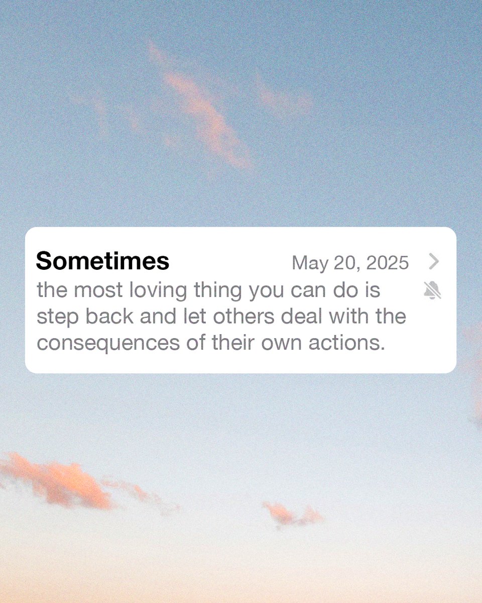 DrHenryCloud's tweet photo. Sometimes, the most loving thing you can do for someone (yes, even a child) is let them experience the results of their own choices — good and bad. Stepping in to save them or cushioning their "fall" may feel like help, but that often keeps them stuck. Love doesn’t mean protecting people from pain or growth — it means letting them feel the weight of reality so they have a chance to grow up.