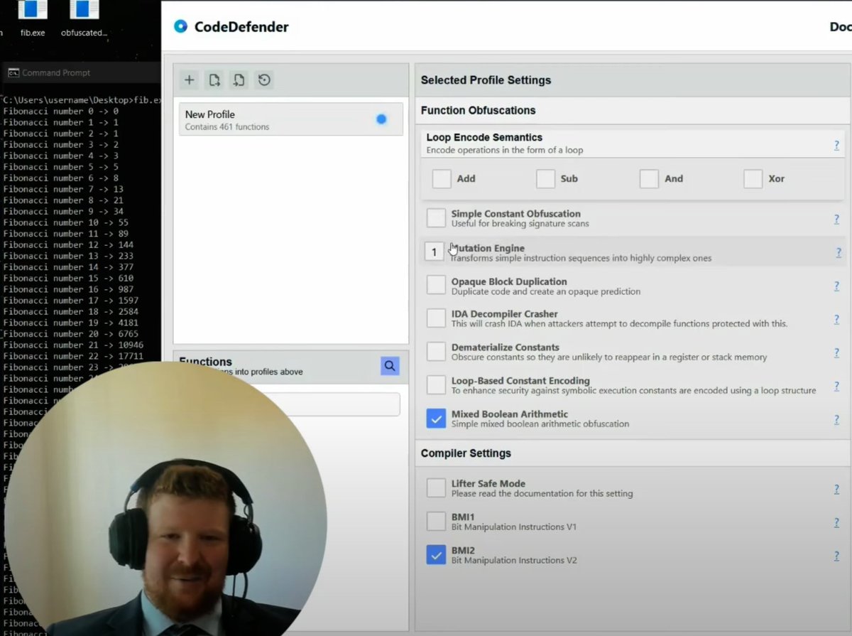 GuidedHacking (@guidedhacking) on Twitter photo what is CodeDefender and who is the handsome man in the corner?
find out tomorrow when we drop our interview with the <a href="/BackEngineerLab/">Back Engineering Labs</a> team what is CodeDefender and who is the handsome man in the corner?
find out tomorrow when we drop our interview with the <a href="/BackEngineerLab/">Back Engineering Labs</a> team