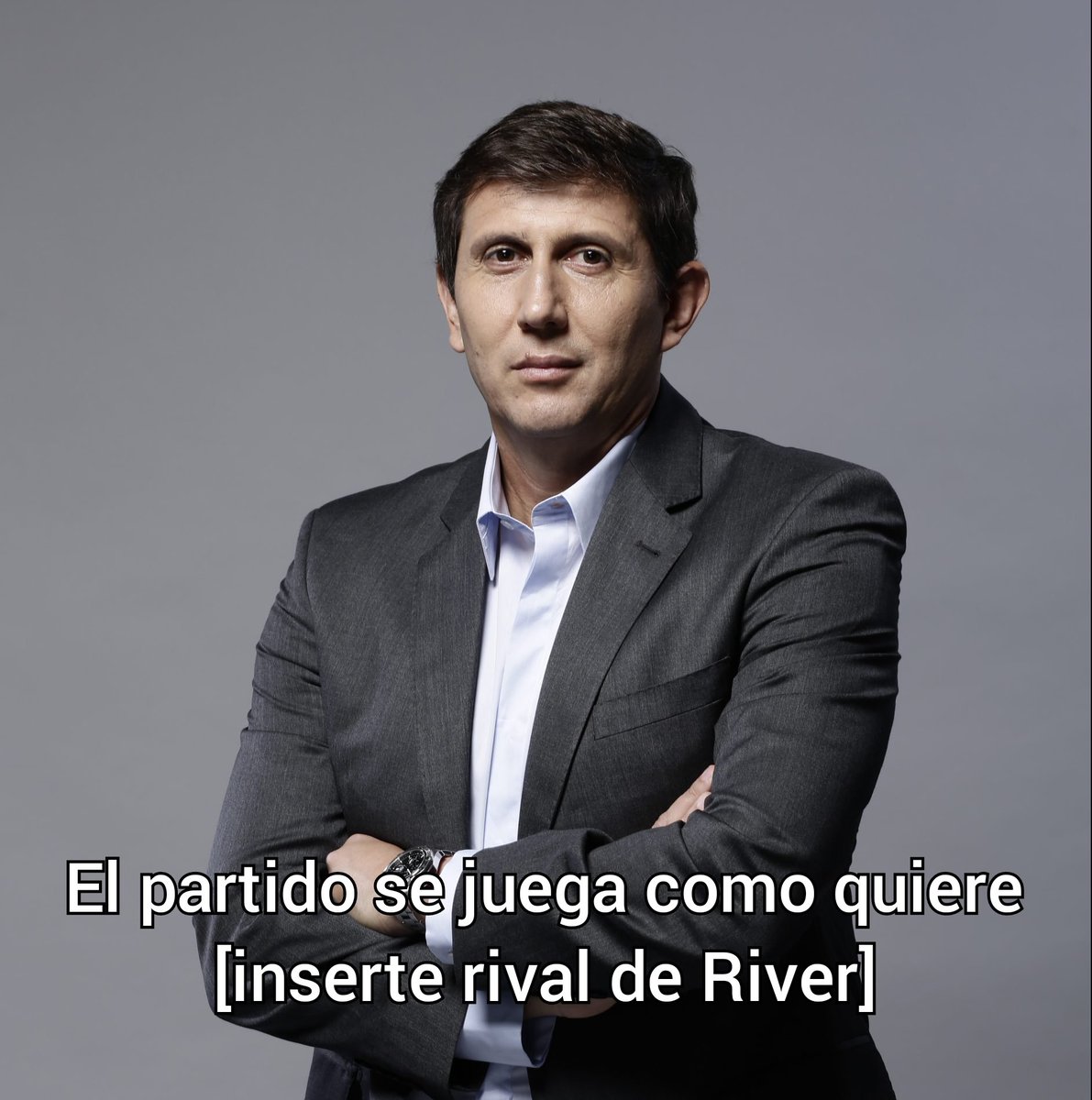 *pasan 10 minutos y River no gana 5 a 0*

Varsky: