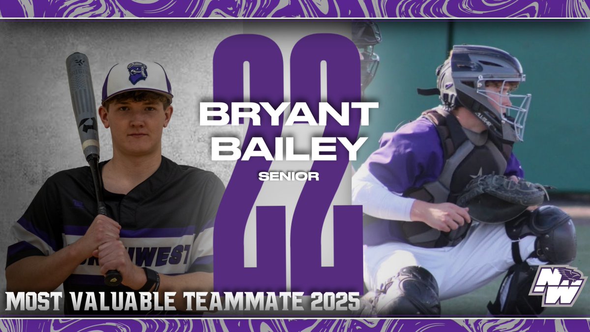 🚨2025 Most Valuable Teammate🚨

Senior Catcher Bryant Bailey‼️

Thanks for being a great leader &amp; representative for our program. #GoFalcons