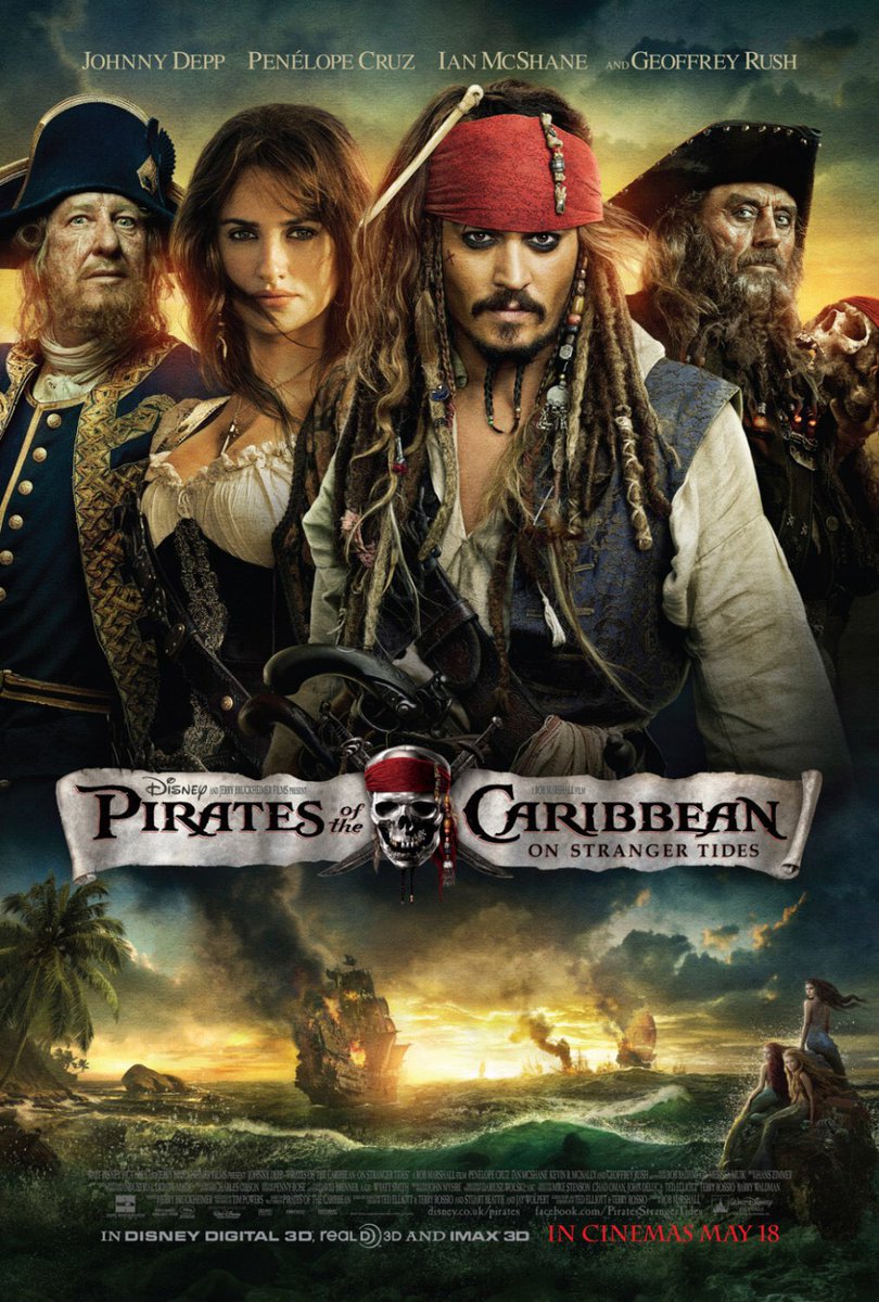 FilmNewsNos's tweet photo. 🎬MOVIE HISTORY: 14 years ago today, May 20, 2011, the movie ‘Pirates of the Caribbean: On Stranger Tides’ opened in theaters!
#JohnnyDepp #PenelopeCruz #IanMcShane #GeoffreyRush #KevinMcNally @samclaflin #AstridBergesFrisbey @StephenGraham73 #RichardGriffiths #GregEllis @Disney https://t.co/TFefIteg0Z