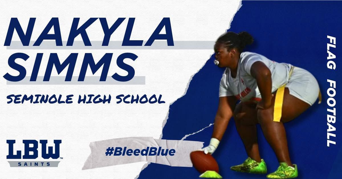 Welcome to the Saints family! Excited to announce we have added Nakyla to our inaugural roster! #BleedBlue