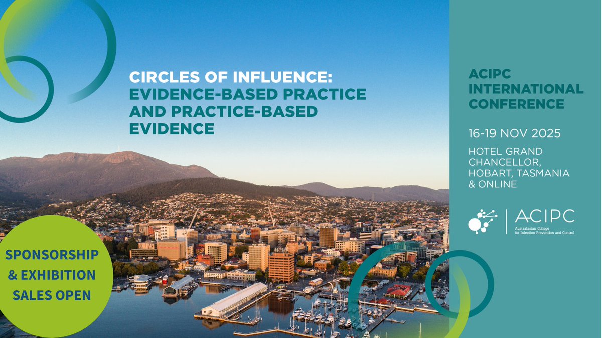 Sponsorship and Exhibition sales are now open for the 2025 ACIPC International Conference at the Hotel Grand Chancellor in Hobart from 16 - 19 November 2025.

View the prospectus and make your booking by clicking the link below:
acipcconference.com.au/sponsors-exhib…

#ACIPC25