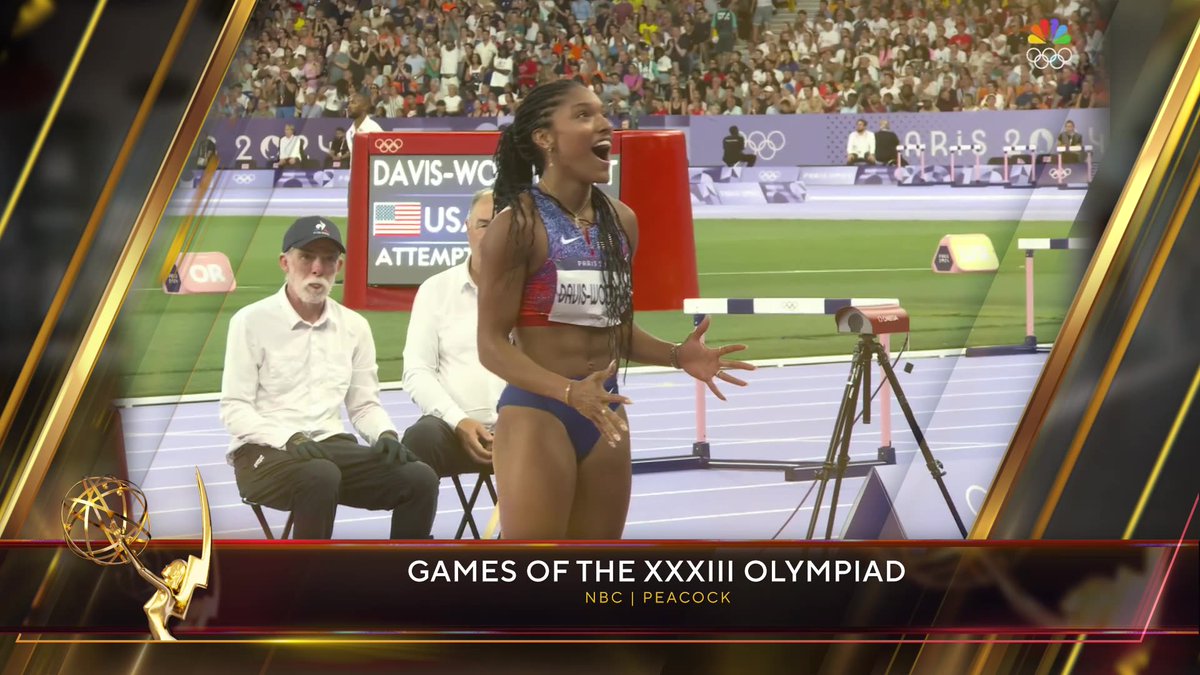 The #SportsEmmys Award for Outstanding Technical Team Event goes to Games of the XXXIII Olympiad (<a href="/NBCSports/">NBC Sports</a> <a href="/peacock/">Peacock</a>).