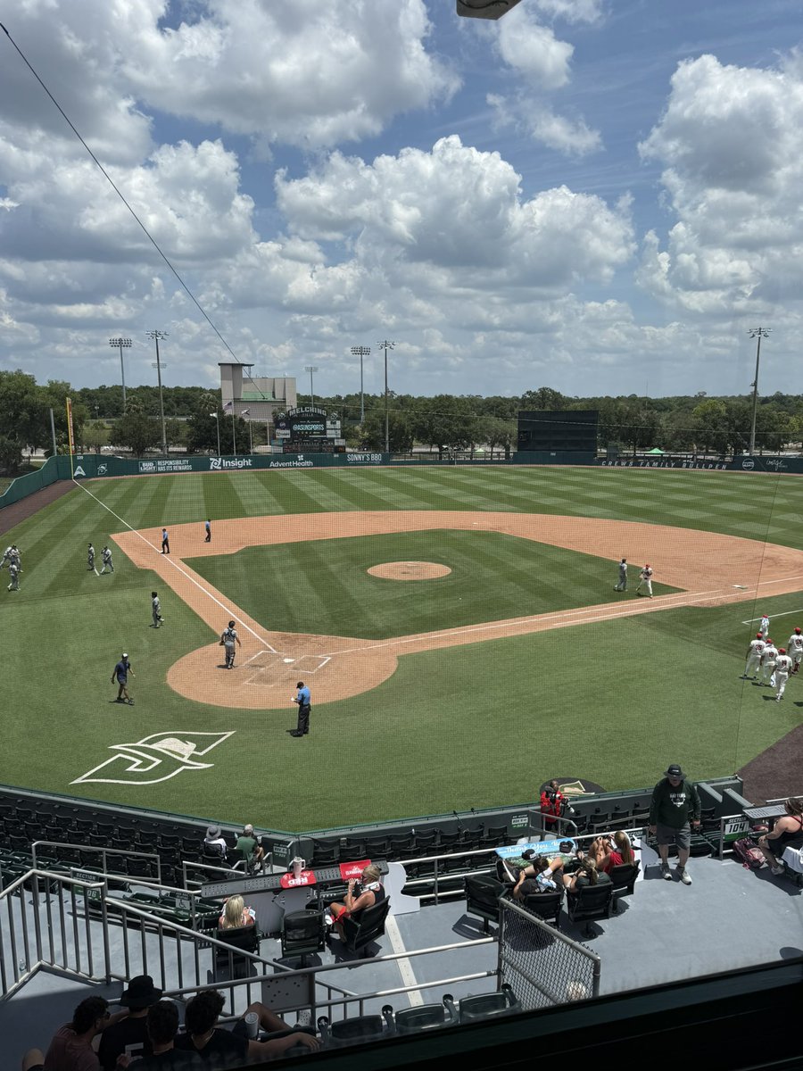 Tip of the cap to <a href="/NoErrorZone/">Brad</a>, <a href="/TheGrandeBeard/">Travis</a>, and crew - Melching looked incredible today for the <a href="/ASUNSports/">Atlantic Sun Conference</a> tournament.