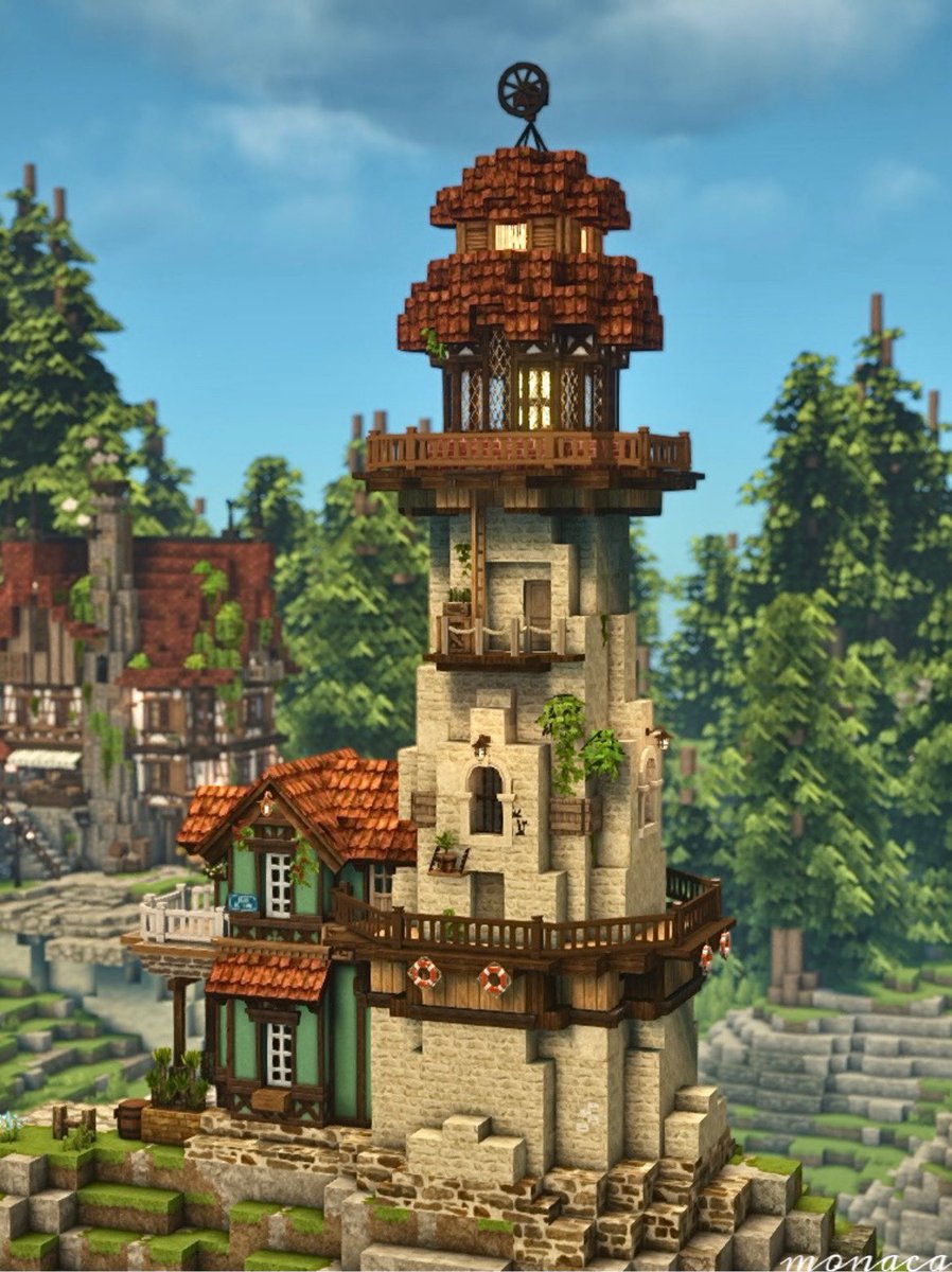 灯台
 #Minecraft  #cocricot  #CUBE鯖