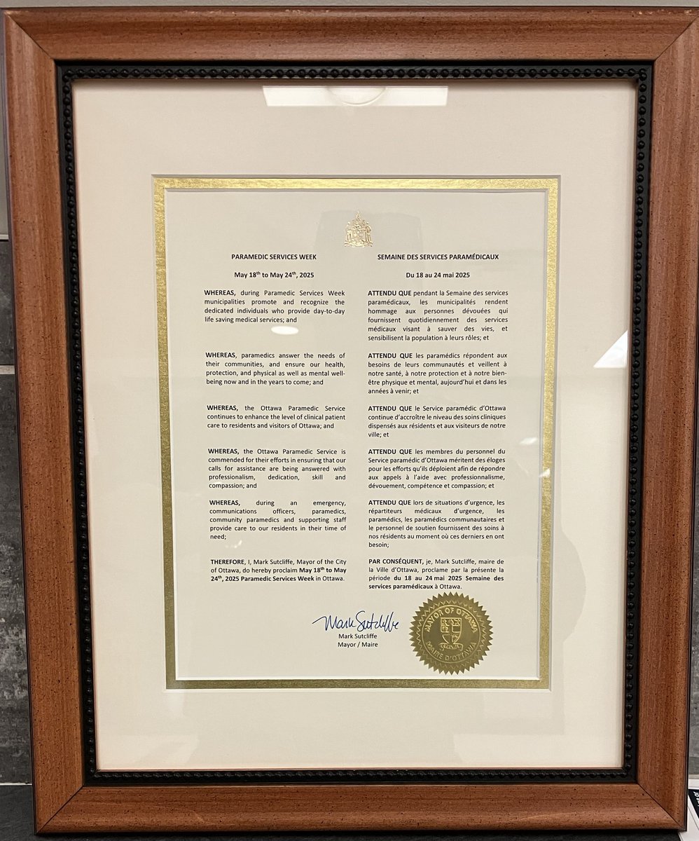 Ottawa Paramedic Svc | Service paramédic d'Ottawa tweet media