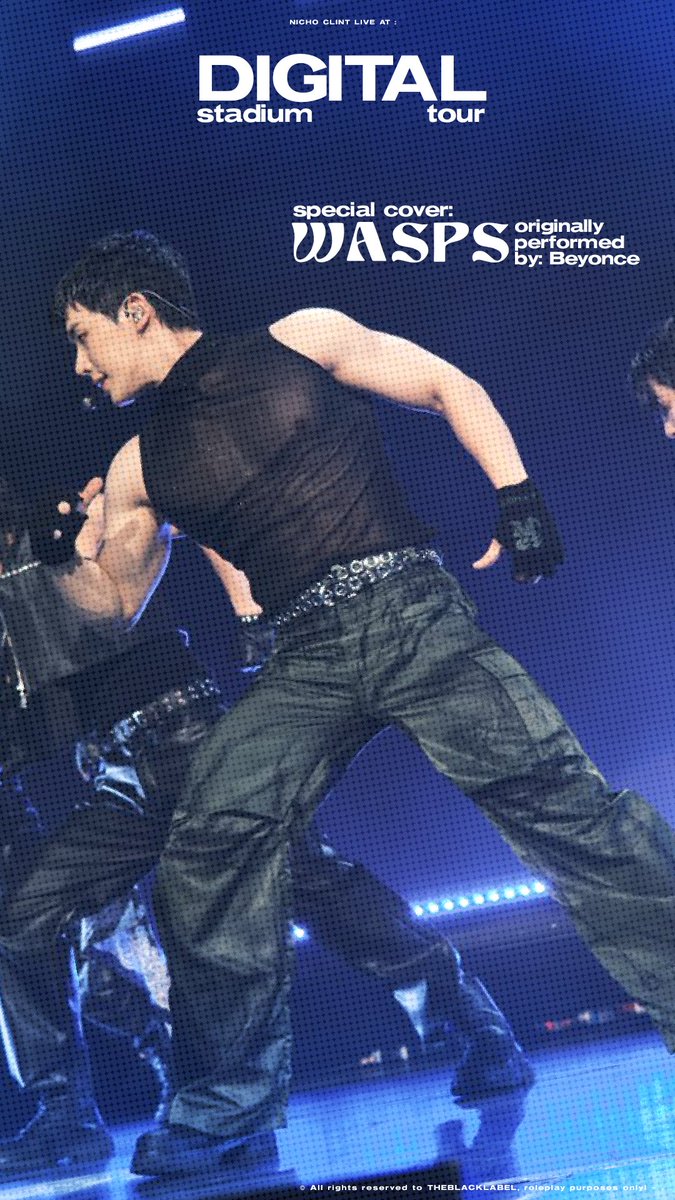 𝘁𝗵𝗲 𝗗𝗜𝗚𝗜𝗧𝗔𝗟 𝘀𝘁𝗮𝗱𝗶𝘂𝗺 𝘁𝗼𝘂𝗿 
⋯ 2nd part: Albedo — <a href="/NichoClint/">NC 💙 — .</a>

〢Live at the O2 Arena, London.

〢Special performance by Zedd Xysséng.
〢Special Cover: Wasps (Originally performed by Beyoncé).

— ® TBL