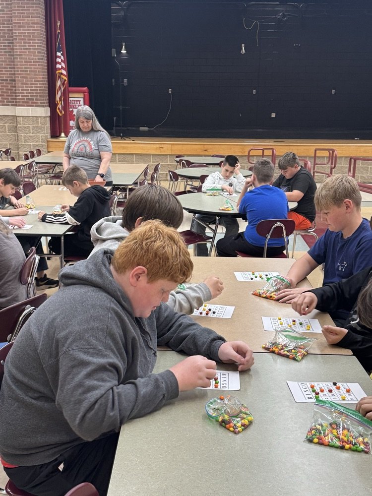 Thanks Mrs Foley for a fun Activity Day with the sixth grade.  We started our day with Bingo and then we made Sixth Grade Memory Books and much more.  Thanks Mrs Porter for the puppet show to end the day.