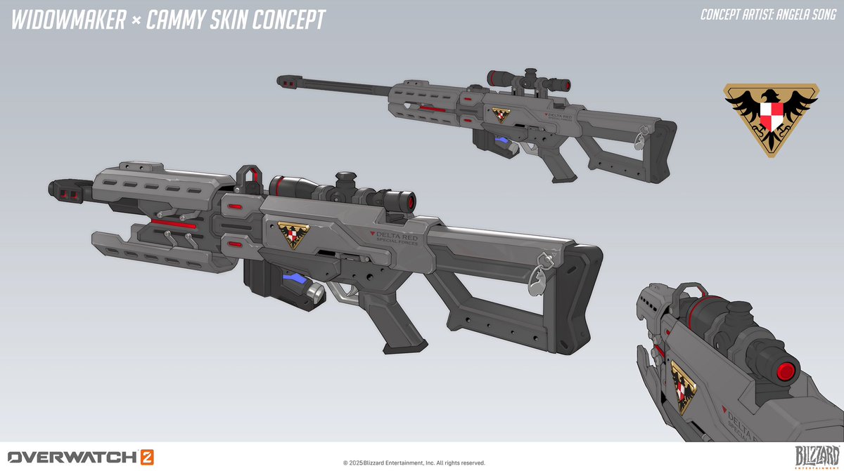 Overwatch 2 x Streetfighter 6 Collab : Widowmaker x Cammy 
So excited to work on this!!🥰
.
.
.
#Overwatch2 #Overwatch #Widowmarker