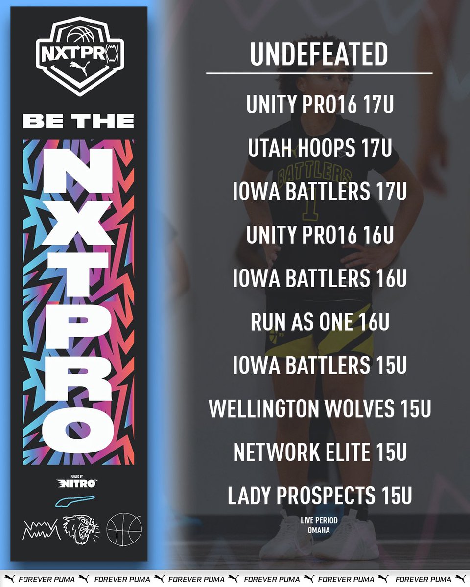 PRO16/NXTPRO League (@pro16league) on Twitter photo Two locations and lots of standouts during the Live PeriodβΌοΈ Comment down below and let us know if your team went 4-0 β¬οΈ
#BeTheNXTPRO | <a href="/PUMAHoops/">PUMA Basketball</a> Two locations and lots of standouts during the Live PeriodβΌοΈ Comment down below and let us know if your team went 4-0 β¬οΈ
#BeTheNXTPRO | <a href="/PUMAHoops/">PUMA Basketball</a>