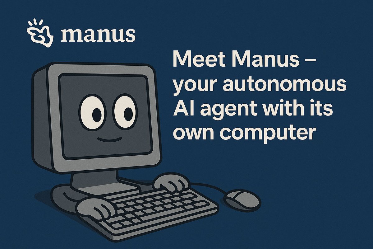 EdgeAgent1's tweet image. 🚨 Meet Manus — your autonomous AI agent with its own computer.
It builds websites, writes reports, and researches while you sleep.
No browser. No prompts. Just pure output.
🔗 Try it now: manus.im/invitation/R3G…
#AI #AgenticWorkflow #ManusAI #AutonomousAgents