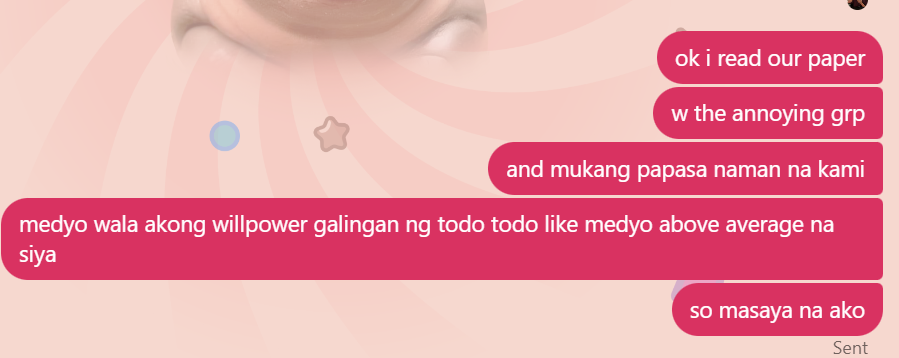 jess_ca__v's tweet photo. where u talaga sa motivation and extra-miler self ko pag mahirap katrabaho mga tao https://t.co/VU2EBaOiVC