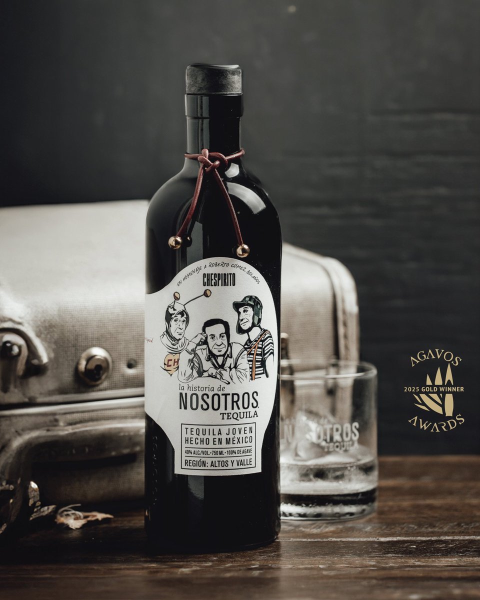 NosotrosTequila's tweet photo. Not all tequila is made equal! The team at @TequilaMatch organized one of the most respected award competitions in the United States, with top level judges who blind-tested and awarded based on a series of criteria relating to appearance, aroma, taste, and finish. 

We are thrilled to share that each one of our submissions earned a Gold Award in different categories.

The Agavos Awards highlight our commitment to producing Nosotros Tequila and Mezcal the right way to provide the most flavorful and cleanest drinking experience.

Nosotros - Est. 2015
