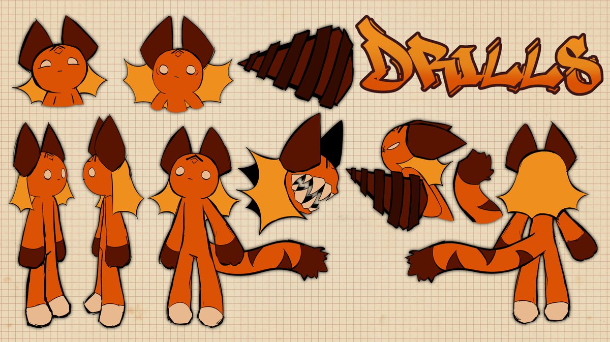 This is the final redesign for Drills, my idea for my duelist
I'll start working in his demo / history !!
#StickmanOc