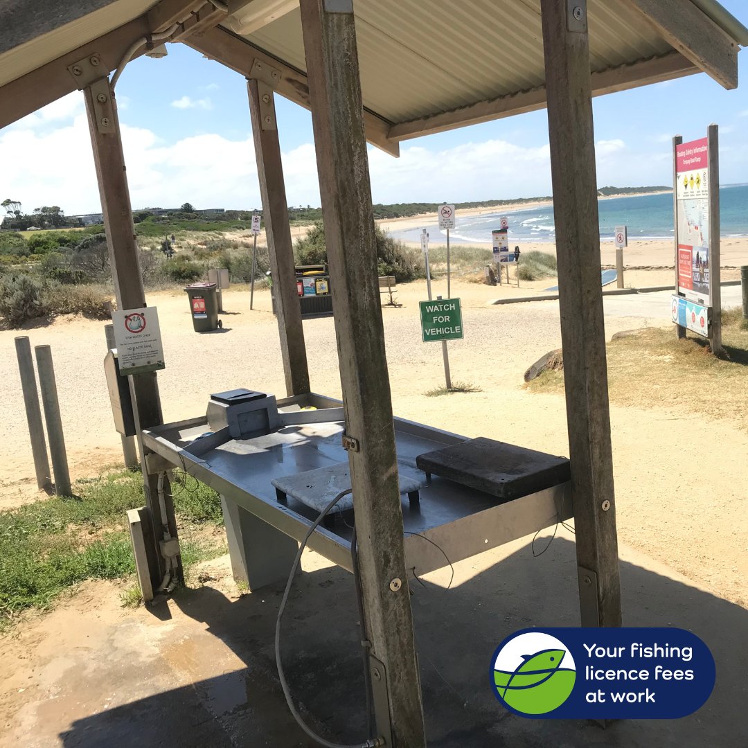 Thanks to your fishing licence fees, the Torquay Angling Club has secured a grant to build a new fish cleaning table at Fisherman’s Beach! 

Construction of the second fish cleaning table should start around the end of April - stay tuned!
