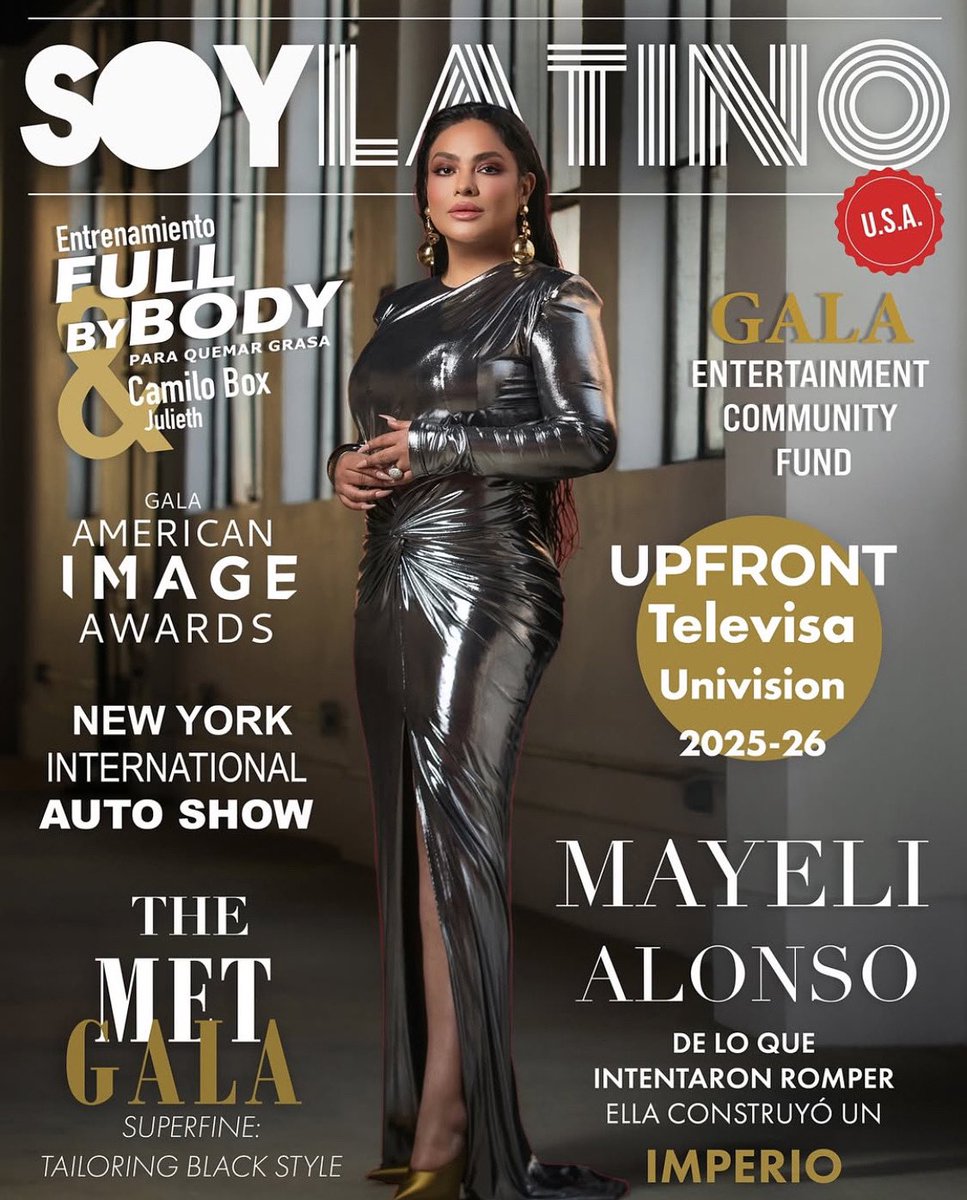MayeliClub's tweet image. SOY LATINO Magazine 🖤🍾

La jefa en portada 🙌🏼
#teamMayeli 🤜🏼🤛🏼