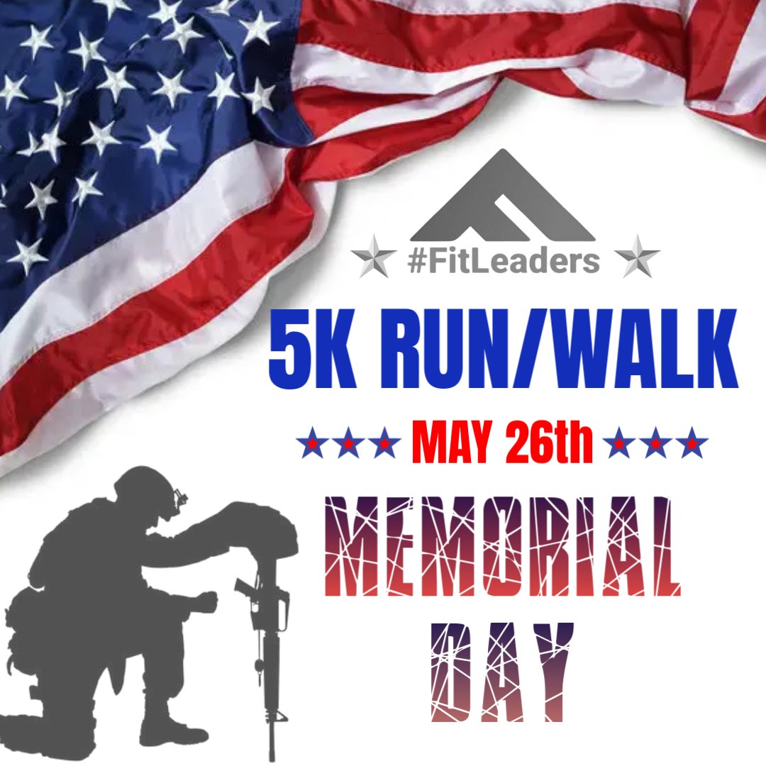 Asael Ruvalcaba (Mr. R) (@asael_ruvalcaba) on Twitter photo The #FitLeaders Memorial Day 5K Run is happening! Run or walk your 5K anytime this Memorial Day weekend—wherever you are. Push yourself, honor the brave, and inspire others. LIVE BETTER. LEAD BETTER. <a href="/fit_leaders/">FitLeaders</a> @RyanBJackson1 #BoycottAverage #SendIt🤙 The #FitLeaders Memorial Day 5K Run is happening! Run or walk your 5K anytime this Memorial Day weekend—wherever you are. Push yourself, honor the brave, and inspire others. LIVE BETTER. LEAD BETTER. <a href="/fit_leaders/">FitLeaders</a> @RyanBJackson1 #BoycottAverage #SendIt🤙