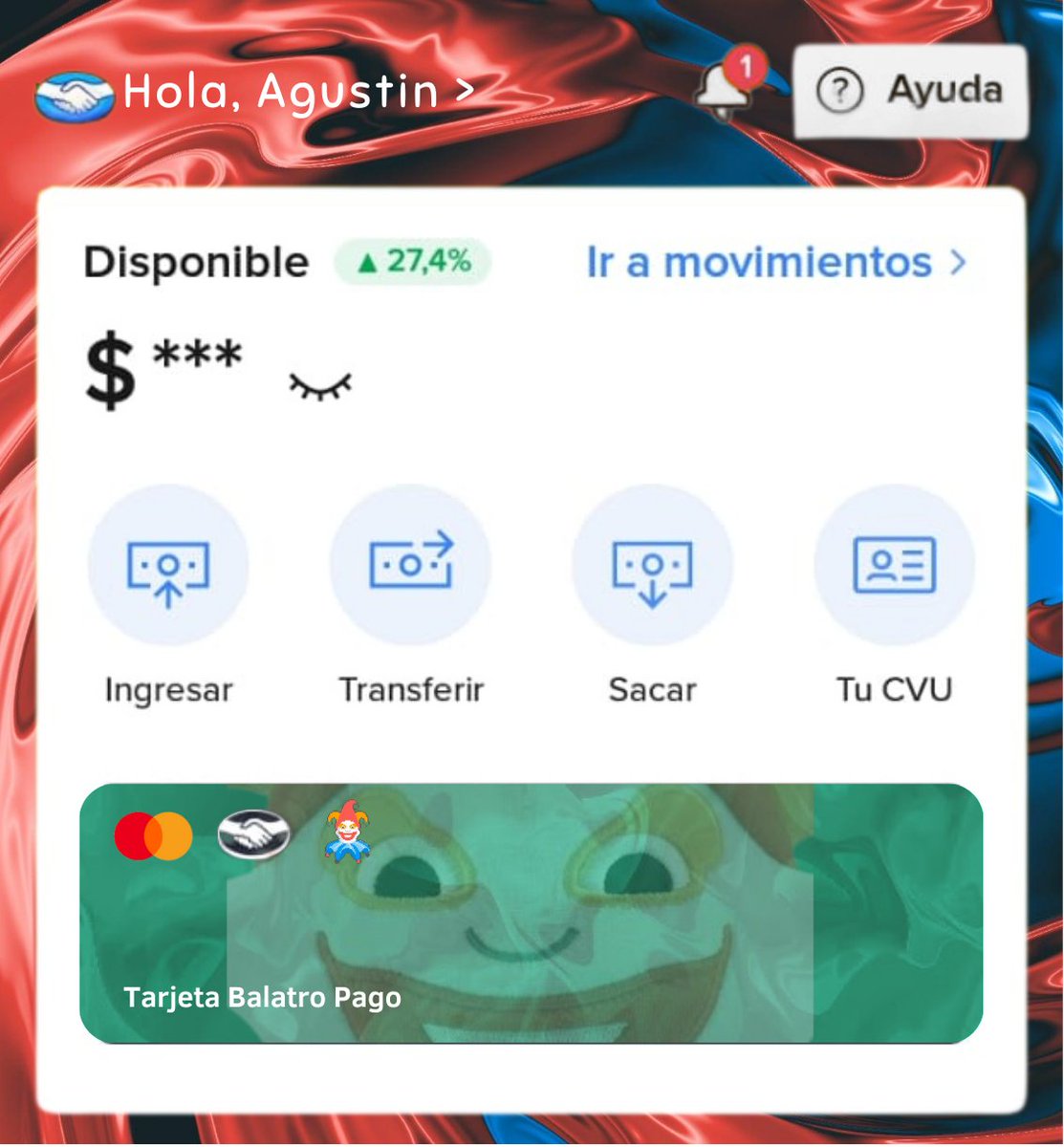 Pizzero_'s tweet photo. como activar el modo ''balatro pago'' en mercado pago https://t.co/UzWojnosDK