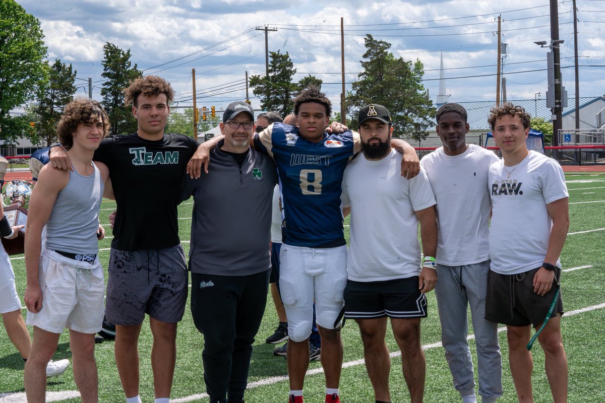Trinity High School Football (@trinity_hsfb) on Twitter photo This past weekend, Amil Way ended his high school career as a Champion of the 2025 East West All Star Game.
Amil represented Trinity amongst some of the best players in PA.
We are incredibly proud of <a href="/AmilWay/">Amil Way</a>
☘️🏆
<a href="/PaFootballNews/">Pennsylvania Football News</a> <a href="/PSFCA_/">PSFCA</a> <a href="/RymirVaughn/">Rymir Vaughn</a> <a href="/dan_sostek/">Dan Sostek</a> This past weekend, Amil Way ended his high school career as a Champion of the 2025 East West All Star Game.
Amil represented Trinity amongst some of the best players in PA.
We are incredibly proud of <a href="/AmilWay/">Amil Way</a>
☘️🏆
<a href="/PaFootballNews/">Pennsylvania Football News</a> <a href="/PSFCA_/">PSFCA</a> <a href="/RymirVaughn/">Rymir Vaughn</a> <a href="/dan_sostek/">Dan Sostek</a>